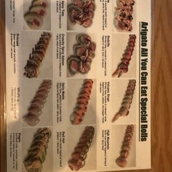 Arigato - AYCE Speciality rolls