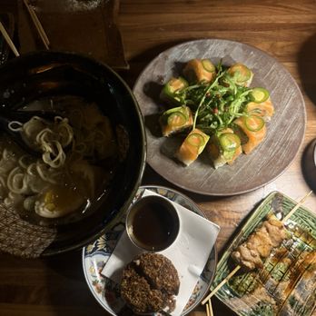 Robata JINYA - Hollywood - Wagyu Croquettes, Negima -Chicken Thigh w/ Green Onion- - Japanese Near Me - Los Angeles, California Robata JINYA - Hollywood - Wagyu Croquettes, Negima -Chicken Thigh w/ Green Onion- - Japanese Near Me - Los Angeles, California