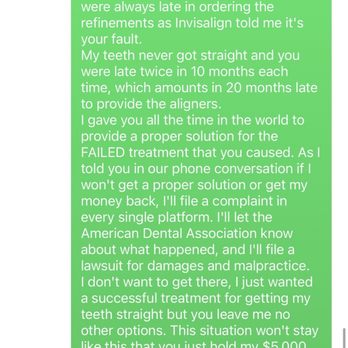 ORA Dental Studio - Gold Coast - Text message I sent to the practice - Cosmetic Dentists Near Me - Chicago, Illinois ORA Dental Studio - Gold Coast - Text message I sent to the practice - Cosmetic Dentists Near Me - Chicago, Illinois