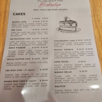 Kusina - Menu - Filipino Near Me - Jacksonville, Florida
