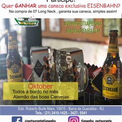 Tia Penha - Delícia! Aquele frutos do Mar acompanhado de uma cerveja maravilhosa, só aqui no Tia Penha!