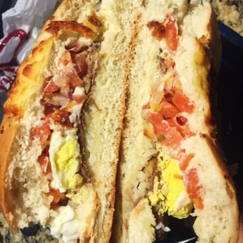 Pan American Bakery & Grill - cross-section of trancapecho - Latin American Near Me - Arlington, Virginia