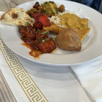 Tadka Indian Cuisine - Buffet plate. Butter chicken, paneer, samosa, and more. - Indian Near Me - Gilroy, California Tadka Indian Cuisine - Buffet plate. Butter chicken, paneer, samosa, and more. - Indian Near Me - Gilroy, California