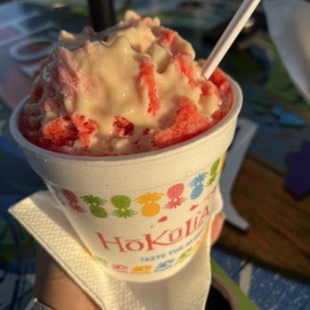 Hokulia Shave Ice - Vacaville - Longboard strawberry cheesecake with snow cap - Shaved Ice Near Me - Vacaville, California Hokulia Shave Ice - Vacaville - Longboard strawberry cheesecake with snow cap - Shaved Ice Near Me - Vacaville, California