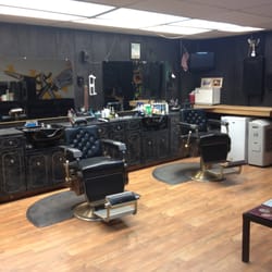 Tumi's Allstar Barbershop - Inside view of the shop.