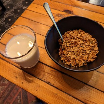 Toasty Goat Coffee - Granola and milk - Coffee Roasteries Near Me - Columbia, Missouri Toasty Goat Coffee - Granola and milk - Coffee Roasteries Near Me - Columbia, Missouri