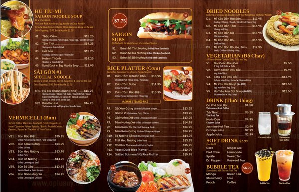 Menu photo 4 Saigon 1 Pho Virginia Beach, VA Menu photo 4 Saigon 1 Pho Virginia Beach, VA
