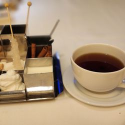 Coffee w/ all the necessities choices