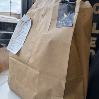 Cleo's Southern Cuisine - To go order, but opted to dine in once discovering that was an option. - Southern Near Me - Chicago, Illinois Cleo's Southern Cuisine - To go order, but opted to dine in once discovering that was an option. - Southern Near Me - Chicago, Illinois