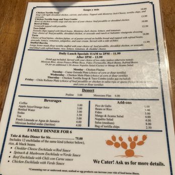 La Cocina de Consuelo - Menu - Mexican Near Me - Austin, Texas