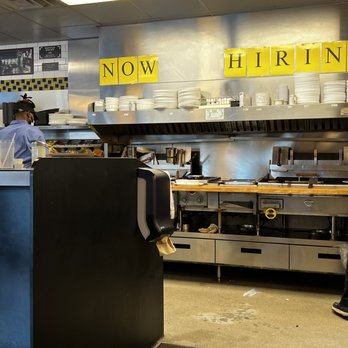 Waffle House - View of the kitchen. - Breakfast & Brunch Near Me - Atlanta, Georgia Waffle House - View of the kitchen. - Breakfast & Brunch Near Me - Atlanta, Georgia