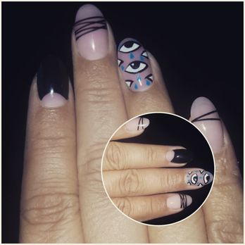 The Nail Spot - Eye spy... a new set. Short for a change. Love them! - Nail Salons Near Me - Mesa, Arizona The Nail Spot - Eye spy... a new set. Short for a change. Love them! - Nail Salons Near Me - Mesa, Arizona