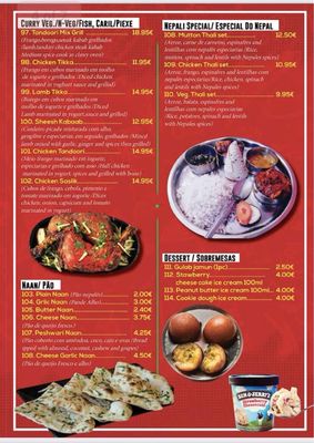 Menu photo 5 Yak & Yeti Lisbon Lisbon, 11