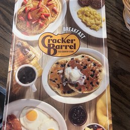 Breakfast menu