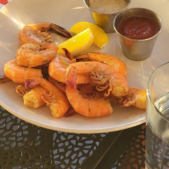 Three10 - Peal & Eat Shrimp - 1/2 lb. Old Bay shrimp, house cocktail sauce, brown butter dijonnaise, lemon - Seafood Near Me - Wilmington, North Carolina
