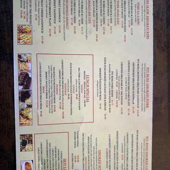 Pit Boss BBQ - Menu - Barbeque Near Me - Hapeville, Georgia
