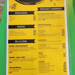 La Cocina del Fat - Menu 1