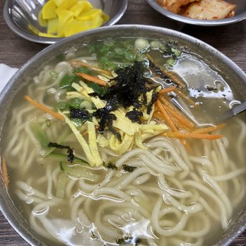 Arirang Korean Kitchen - Noodles in anchovy soup - Korean Near Me - Carrollton, Texas Arirang Korean Kitchen - Noodles in anchovy soup - Korean Near Me - Carrollton, Texas