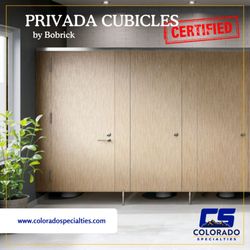 Colorado Specialties - We are certified installers of Privada cubicles, one of the most refined and aesthetically pleasing designs for commercial use.