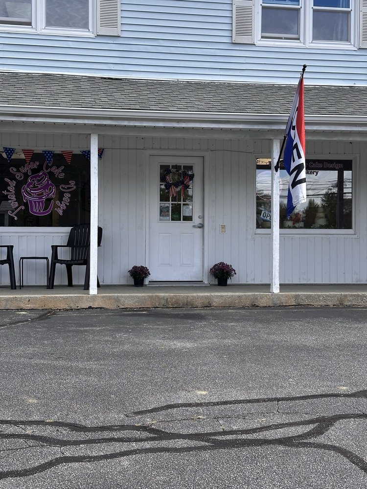 Twisted Sugar Cake Design Logo