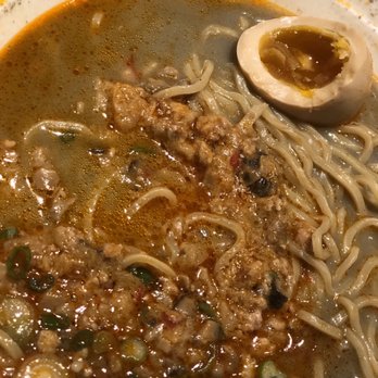 Ryujin Ramen - Kurogoma Tantan Men with egg - Ramen Near Me - Sacramento, California Ryujin Ramen - Kurogoma Tantan Men with egg - Ramen Near Me - Sacramento, California