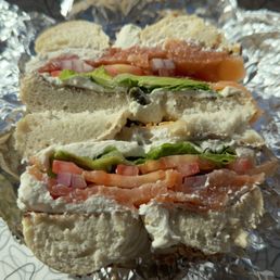 Bagel w/ Lox & Cream Cheese Bagel w/ Lox & Cream Cheese