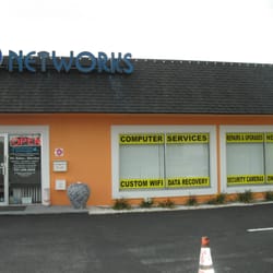 Gulf Coast Networks - Our storefront on Corey Avenue with our own private parking lot