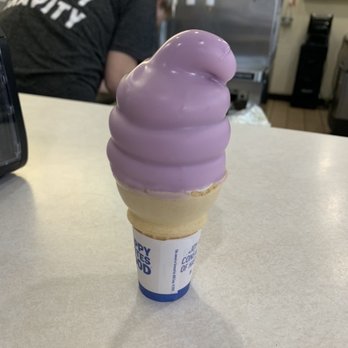 Dairy Queen Store - a purple ice cream cone on a counter - Ice Cream & Frozen Yogurt Near Me - Rochester, Michigan