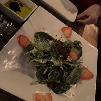 Trattoria 360 - Baby spinach salad with goat cheese and walnut. So good - Italian Near Me - Campbell, California Trattoria 360 - Baby spinach salad with goat cheese and walnut. So good - Italian Near Me - Campbell, California