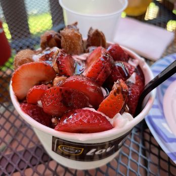 LovChCh - Strawberry fruit churros - Cafes Near Me - Walnut, California