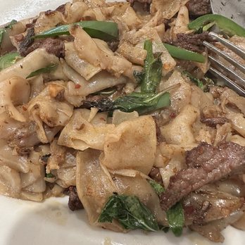 Thai Original BBQ - Beef drunken noodles - Thai Near Me - Cerritos, California