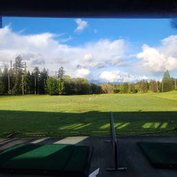 Indoor driving range Indoor driving range