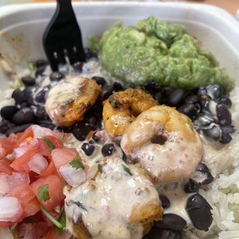 Rubio's Coastal Grill - Shrimp Bowl - Mexican Near Me - La Mesa, California