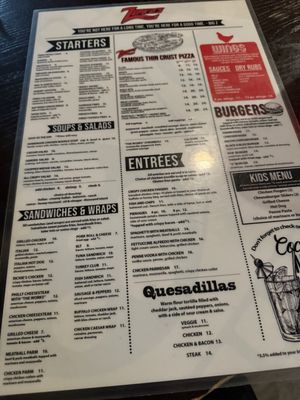 Menu photo 1 Zupko's Tavern Dunellen, NJ