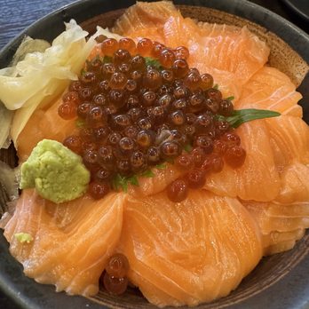 Izakaya Ju - Salmon don - Japanese Near Me - Markham, Ontario Izakaya Ju - Salmon don - Japanese Near Me - Markham, Ontario