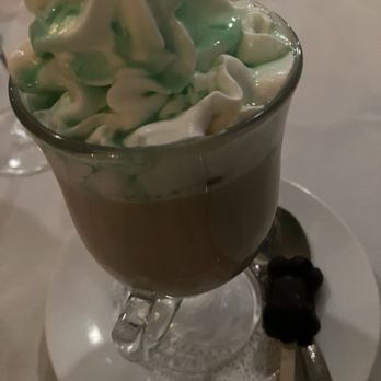 Yellow Dog Cafe - Irish coffee with whipped cream - Seafood Near Me - Malabar, Florida