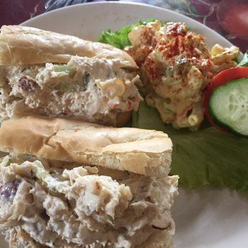 Clementine's - Chicken salad sandwich with macaroni salad - Bakeries Near Me - Olmsted Falls, Ohio Clementine's - Chicken salad sandwich with macaroni salad - Bakeries Near Me - Olmsted Falls, Ohio