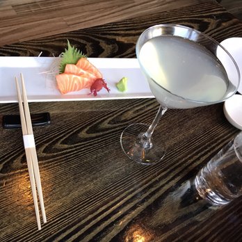 Yellowtail Japanese Restaurant & Lounge - Salmon sashimi. - Japanese Near Me - Las Vegas, Nevada Yellowtail Japanese Restaurant & Lounge - Salmon sashimi. - Japanese Near Me - Las Vegas, Nevada