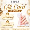 T Nails gift card