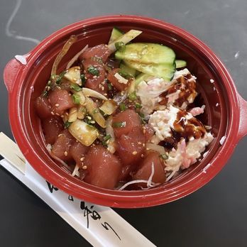 Aloha Cones - Shoyu Ahi Poke Bowl - Sushi Bars Near Me - Honolulu, Hawaii Aloha Cones - Shoyu Ahi Poke Bowl - Sushi Bars Near Me - Honolulu, Hawaii