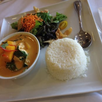 Coconut Rabbit - Red curry lunch combo. Came with dessert too! - Thai Near Me - Los Alamitos, California Coconut Rabbit - Red curry lunch combo. Came with dessert too! - Thai Near Me - Los Alamitos, California