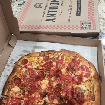 Anthony's Coal Fired Pizza & Wings - Carnivori 12" - Pizza Near Me - Pinecrest, Florida Anthony's Coal Fired Pizza & Wings - Carnivori 12" - Pizza Near Me - Pinecrest, Florida