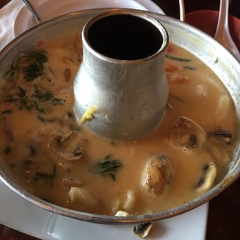 Lucki Thai - Tom Kha with seafood - Thai Near Me - Las Vegas, Nevada Lucki Thai - Tom Kha with seafood - Thai Near Me - Las Vegas, Nevada