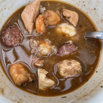 Cafe Rian Cajun Cafe - Gumbo... oops, almost gone. Almost forgot to take the photo - Cajun/Creole Near Me - Houston, Texas Cafe Rian Cajun Cafe - Gumbo... oops, almost gone. Almost forgot to take the photo - Cajun/Creole Near Me - Houston, Texas