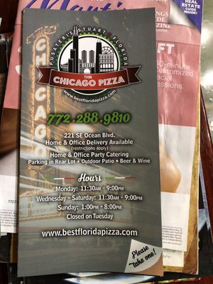 Menu photo 8 Pusateri's Chicago Pizza Stuart, FL Menu photo 8 Pusateri's Chicago Pizza Stuart, FL