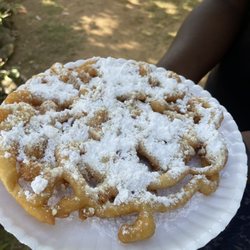 Lani's Yummy Yum - Pottery delicious funnel cake is a delicious