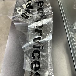 Golden Stitch - Stick on decal gone south!!