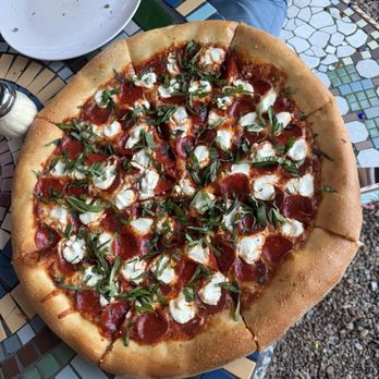 Satchel's Pizza - Large 18" Pizza - Pizza Near Me - Gainesville, Florida Satchel's Pizza - Large 18" Pizza - Pizza Near Me - Gainesville, Florida