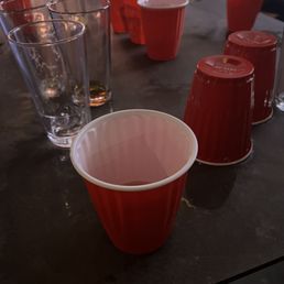At night you can play drinking games