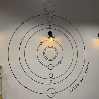 Ambit Cafe - Planets and orbits on wall~ - Cafes Near Me - Burnaby, British Columbia Ambit Cafe - Planets and orbits on wall~ - Cafes Near Me - Burnaby, British Columbia